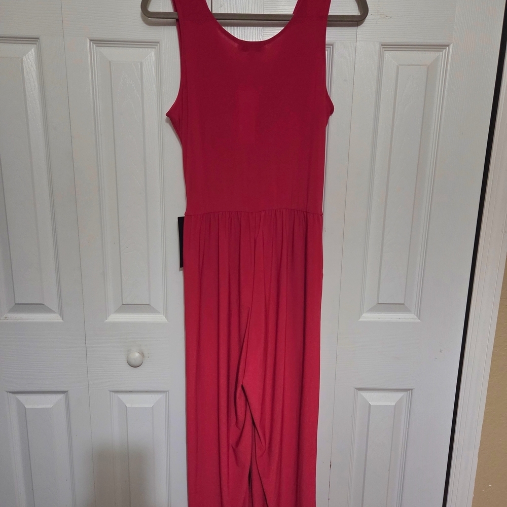 Gilli New Vibrant Red Jumpsuit Size M - Picture 6 of 11